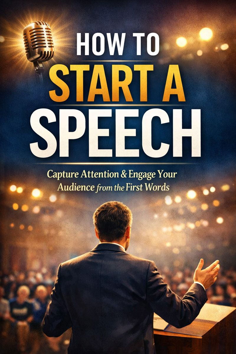 How to Start a Speech: Captivating Openings to Hook Your Audience from ...