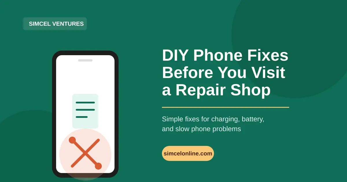 DIY Phone Fixes You Can Try Before Visiting a Repair Shop