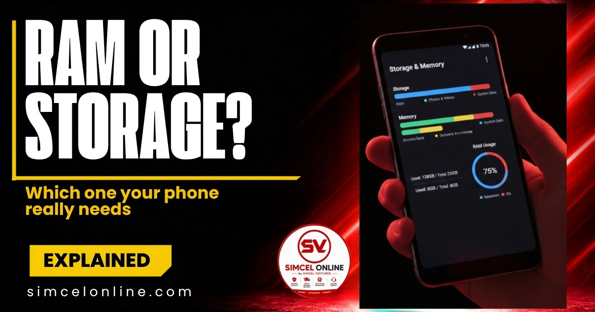 RAM or storage? Which one your phone really needs